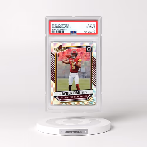 2024 Panini Donruss the Rookies #TR37 Jayden Daniels (PSA 10 GEM MINT)