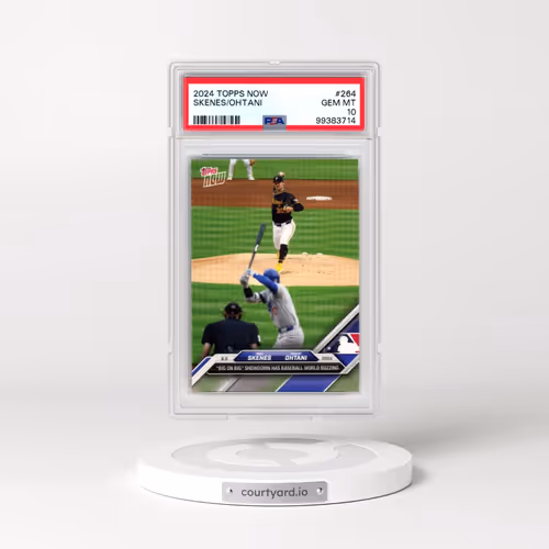 2024 Topps Now #264 Paul Skenes/Shohei Ohtani (PSA 10 GEM MINT)