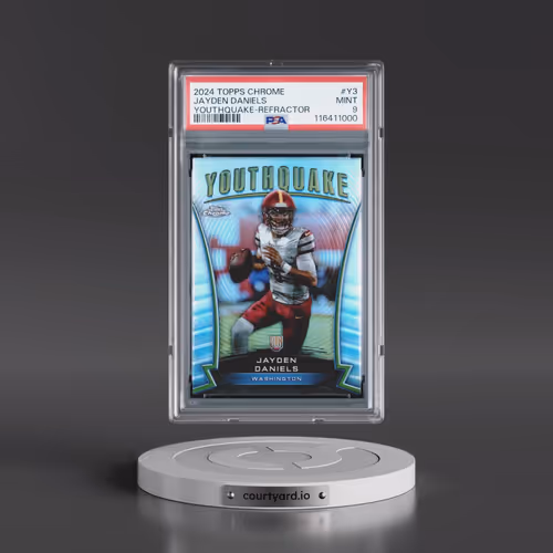 2024 Topps Chrome Youthquake #Y3 Jayden Daniels - Refractor (PSA 9 MINT)