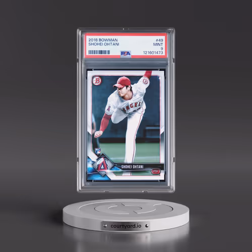 2018 Bowman #49 Shohei Ohtani (PSA 9 MINT)