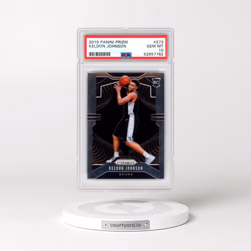 2019 Panini Prizm #273 Keldon Johnson (PSA 10 GEM MINT)