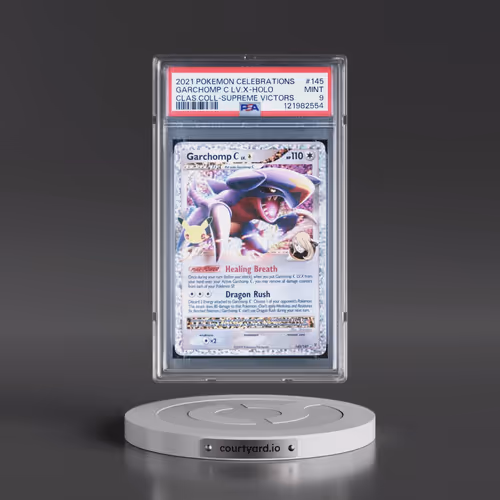 2021 Pokémon Celebrations Classic Collection #145 Garchomp C LV.X - Holo (PSA 9 MINT)