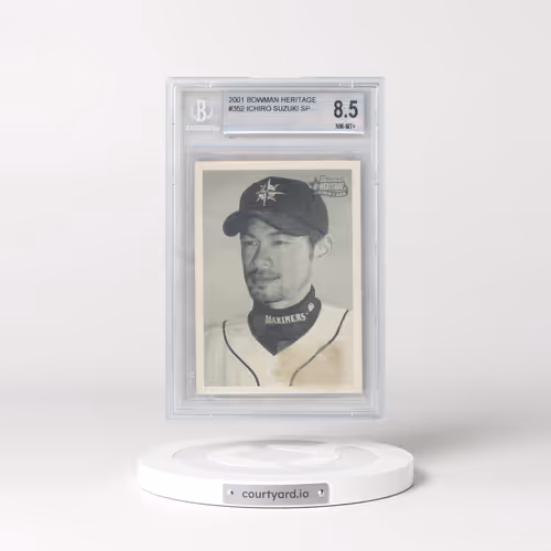 2001 Bowman Heritage #352 Ichiro (BGS 8.5 NM-MT+)
