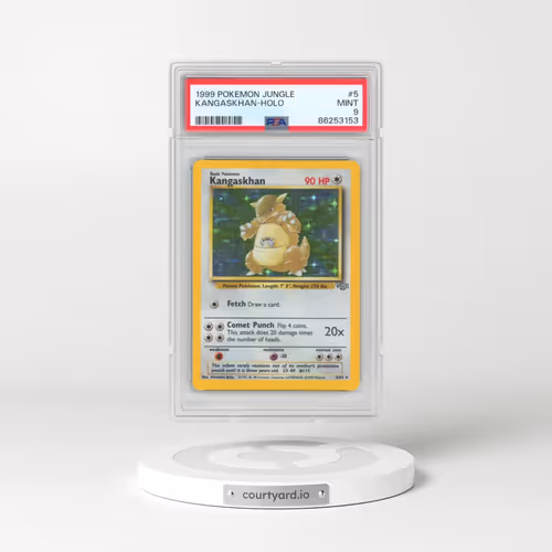 1999 Pokémon Jungle #5 Kangaskhan - Holo (PSA 9 MINT)