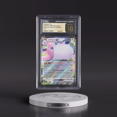 2023 Pokémon Card 151 #040/165 Wigglytuff ex - Holo (CGC 10 PRISTINE)