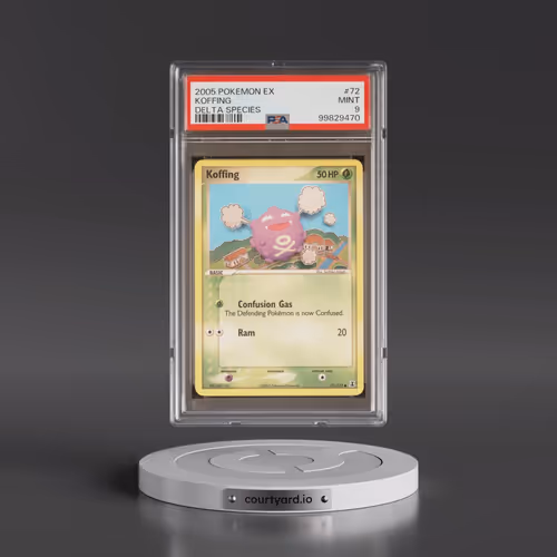2005 Pokémon EX Delta Species #72 Koffing (PSA 9 MINT)