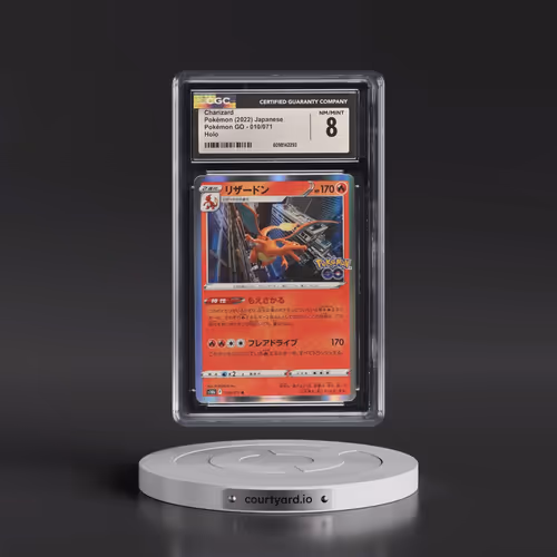 2022 Pokémon GO #010/071 Charizard - Holo (CGC 8 NM-MT)