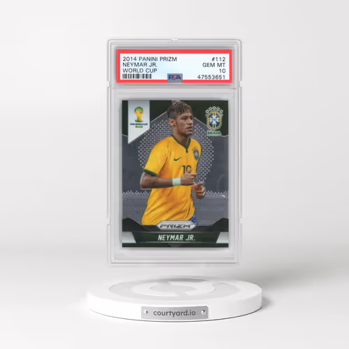 2014 Panini Prizm World Cup #112 Neymar Jr. (PSA 10 GEM MINT)
