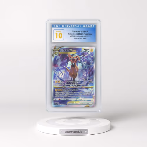 2022 VSTAR Universe #220/172 Zeraora VSTAR - Special Art Rare Holo (CGC 10 PRISTINE)