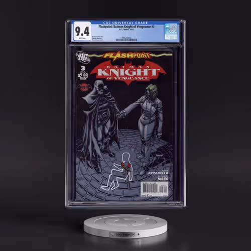 Flashpoint: Batman Knight of Vengeance #3 CGC 9.4 White Pages (DC Comics, 10/11) - Universal