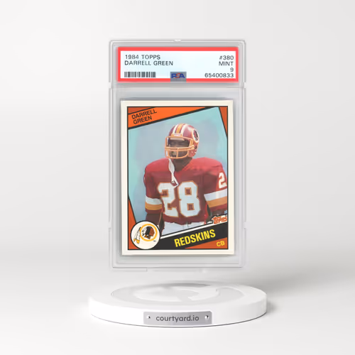 1984 Topps #380 Darrell Green (PSA 9 MINT)