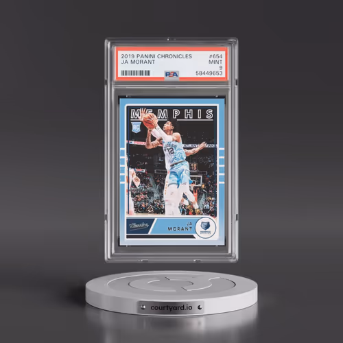 2019 Panini Chronicles #654 Ja Morant (PSA 9 MINT)