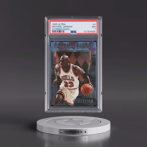 1995 Ultra Scoring Kings #4 Michael Jordan (PSA 7 NM)