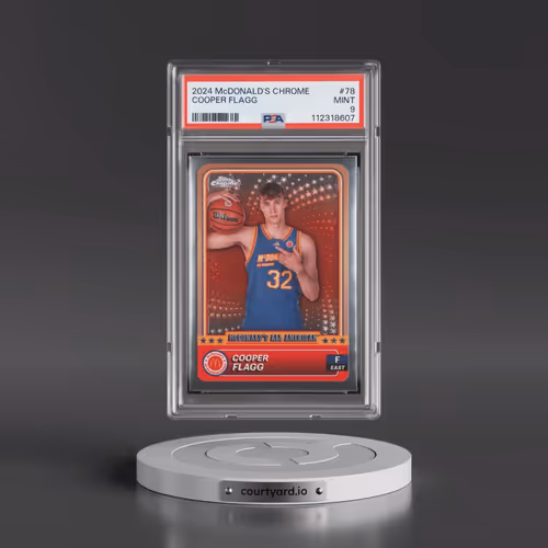 2024 Topps Chrome McDonald's All American #78 Cooper Flagg (PSA 9 MINT)