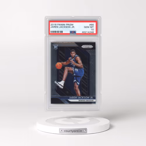 2018 Panini Prizm #66 Jaren Jackson Jr. (PSA 10 GEM MINT)