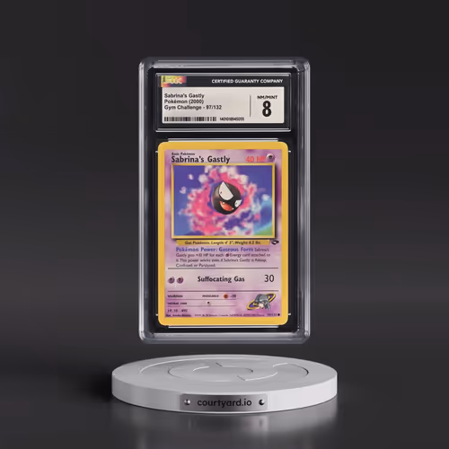 2000 Gym Challenge #97/132 Sabrina's Gastly (CGC 8 NM-MT)