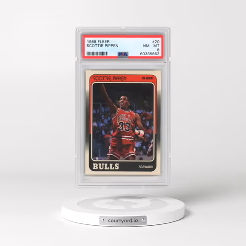1988 Fleer #20 Scottie Pippen (PSA 8 NM-MT)