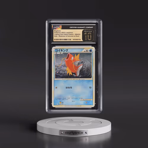 2023 Pokémon Clk-Trading Card Game Classic Blastoise & Suicune EX Deck #006 Magikarp (CGC 10 PRISTIN