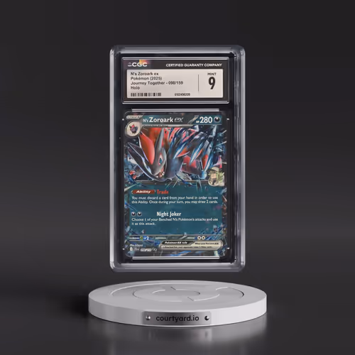 2025 Pokémon Jtg EN-Journey Together #098 N's Zoroark EX - Holo (CGC 9 MINT)