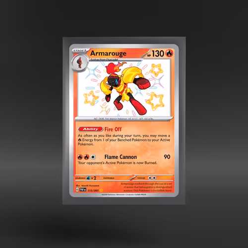 Paldean Fates #115/091 Armarouge