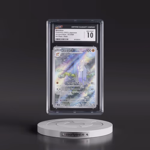 2023 Ancient Roar #072/066 Mienshao - Art Rare Holo (CGC 10 GEM MINT)