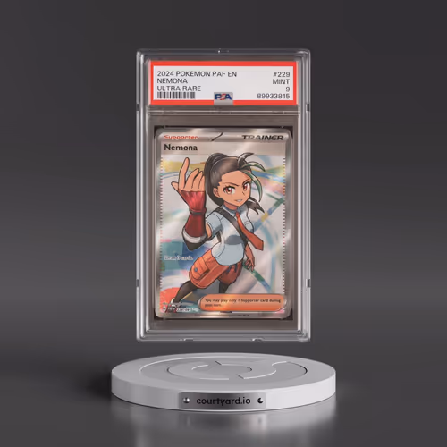 2024 Pokémon Paf EN-Paldean Fates #229 Nemona - Ultra Rare (PSA 9 MINT)