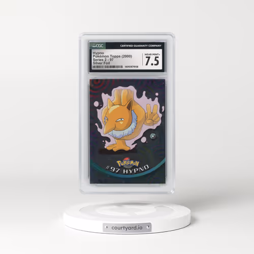 1999 Series 2 (Oval Nintendo Seal) #97 Hypno - Silver Foil (CGC 7.5 NM+)