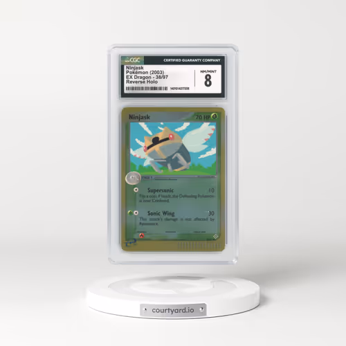 2003 EX Dragon #38 Ninjask - Holo e-Card Symbol (CGC 8 NM-MT)