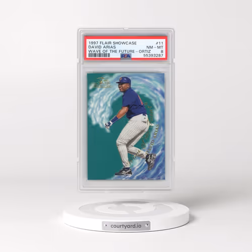 1997 Flair Showcase Wave of the Future #11 David Arias - Ortiz (PSA 8 NM-MT)