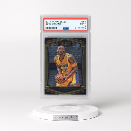 2015 Panini Select #186 Kobe Bryant (PSA 9 MINT)