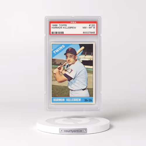 1966 Topps #120 Harmon Killebrew (PSA 8 NM-MT)