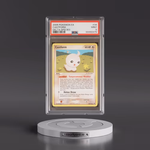 2005 Pokémon EX Delta Species #34 Castform (PSA 9 MINT)