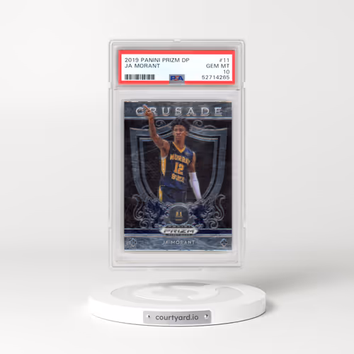 2019 Panini Prizm Draft Picks #11 Ja Morant (PSA 10 GEM MINT)