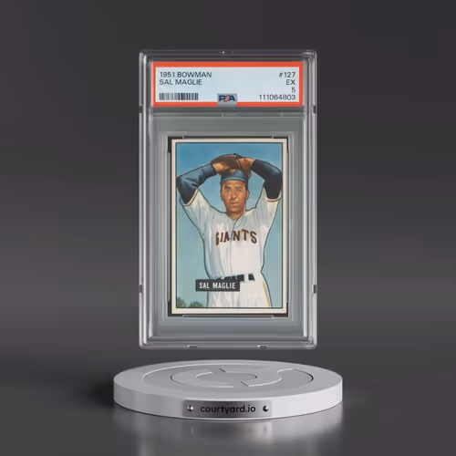 1951 Bowman #127 Sal Maglie (PSA 5 EX)