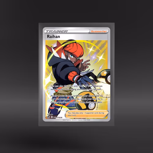 Silver Tempest Trainer Gallery #TG27/TG30 Raihan