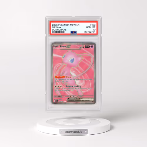 2023 Pokémon Mew EN-151 #193 Mew EX - Holo Ultra Rare (PSA 10 GEM MINT)
