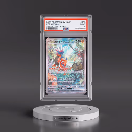 2023 Pokémon Sv1s-Scarlet EX #103 Koraidon EX - Holo Special Art Rare (PSA 9 MINT)