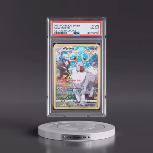 2022 Pokémon Sword & Shield Astral Radiance #TG06 Wyrdeer - Full Art (PSA 8 NM-MT)