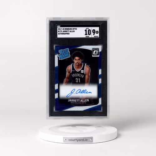 2017 Donruss Optic #179 Jarrett Allen - Auto. (SGC 9 MINT)