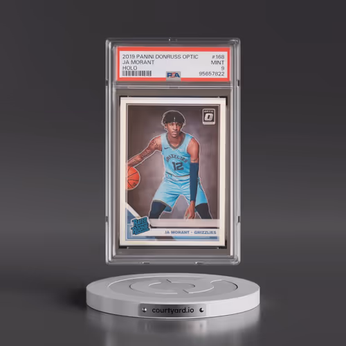 2019 Panini Donruss Optic #168 Ja Morant - Holo (PSA 9 MINT)