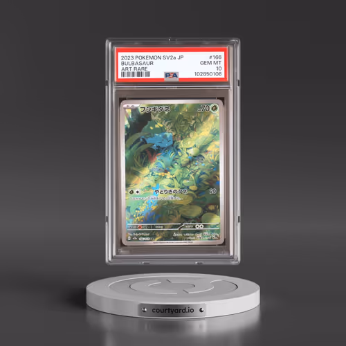 2023 Pokémon Sv2a-Pokemon 151 #166 Bulbasaur - Art Rare (PSA 10 GEM MINT)