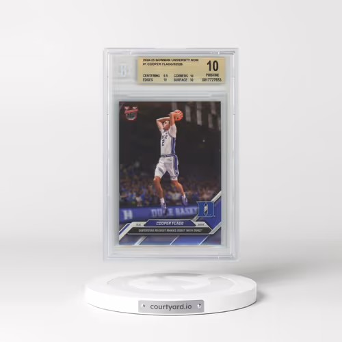 2024 Bowman U Now #1 Cooper Flagg (BGS 10 PRISTINE)