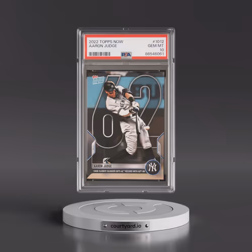 2022 Topps Now #1012 Aaron Judge (PSA 10 GEM MINT)