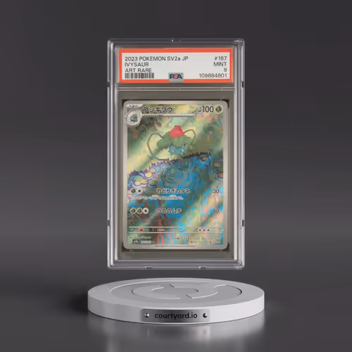 2023 Pokémon Sv2a-Pokemon 151 #167 Ivysaur - Art Rare (PSA 9 MINT)