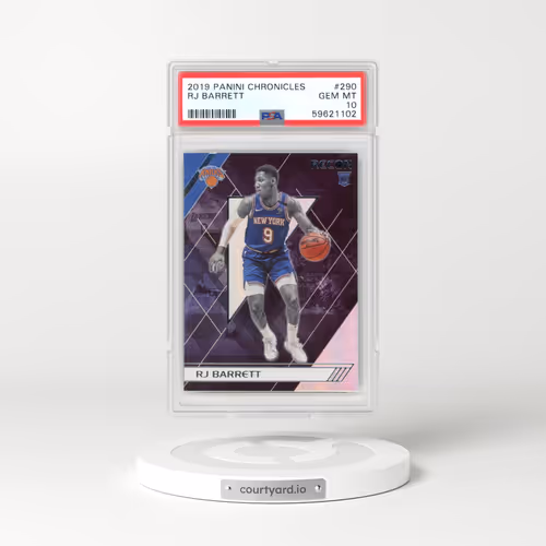 2019 Panini Chronicles #290 RJ Barrett (PSA 10 GEM MINT)