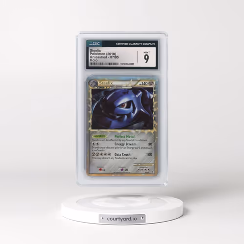 2010 Unleashed #87/95 Steelix - Holo (CGC 9 MINT)