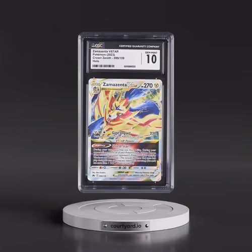 2023 Crown Zenith #099/159 Zamazenta VSTAR - Holo (CGC 10 GEM MINT)