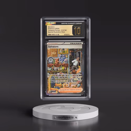 2023 Temporal Forces - TEF EN #212/162 Salvatore - Special Illustration Rare (Holo) (CGC 10 PRISTINE
