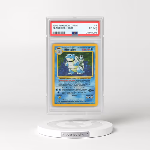 1999 Pokémon Game #2 Blastoise - Holo (PSA 6 EX-MT)