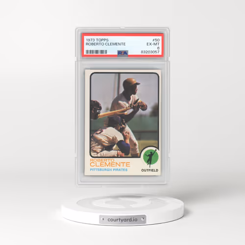 1973 Topps #50 Roberto Clemente (PSA 6 EX-MT)